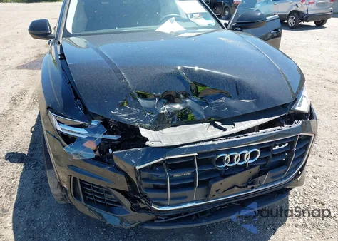 2022 Audi Q8 Premium 55 Tfsi Quattro Tiptronic из США, поврежденный, VIN WA1AVBF13ND024823